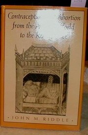 Contraception and abortion from the ancient world to the Renaissance