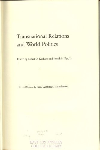 Transnational relations and world politics