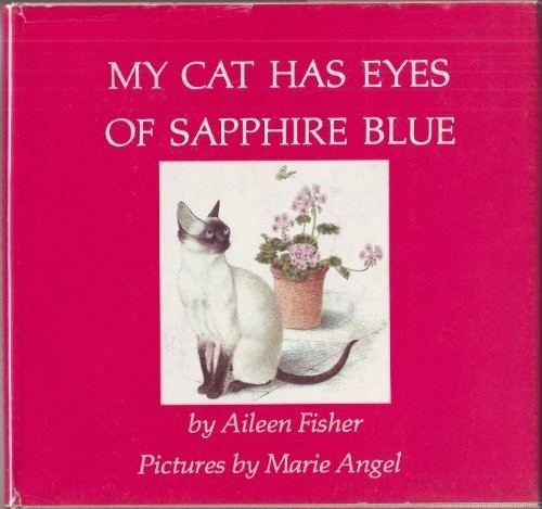 My cat has eyes of sapphire blue