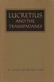 Lucretius and the Transpadanes