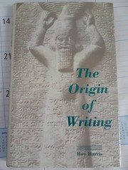 The origin of writing