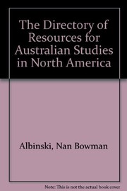 Directory of resources for Australian studies in North America