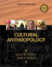 Cultural anthropology
