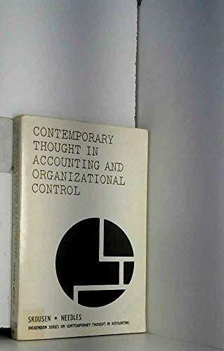 Contemporary thought in accounting and organizational control