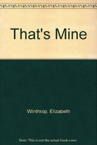 That's mine