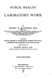 Public health laboratory work