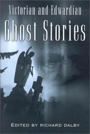 Victorian and Edwardian Ghost Stories