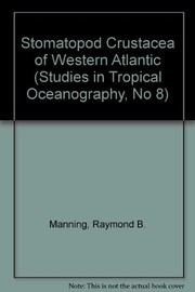 Stomatopod Crustacea of the western Atlantic