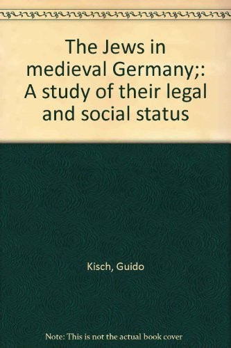 The Jews in medieval Germany