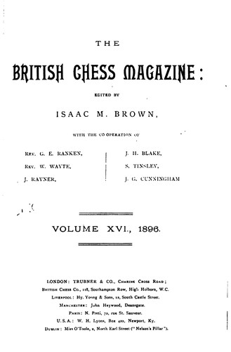 The British Chess Magazine