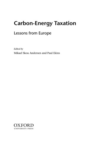 Carbon-energy taxation