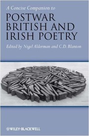 A concise companion to postwar British and Irish poetry