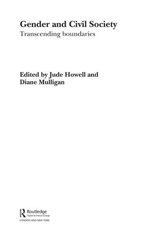 Gender and civil society