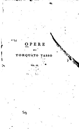 Opere di Torquato Tasso