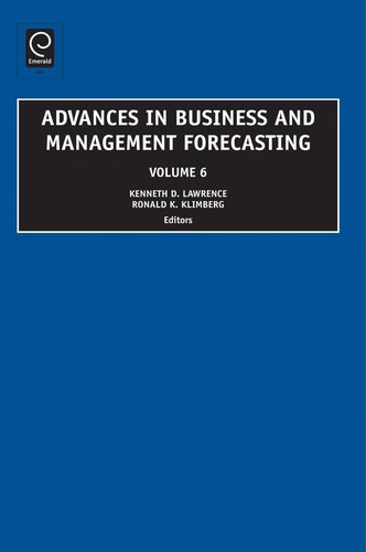 Advances in Business and Management Forecasting