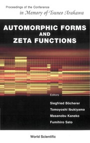 Automorphic forms and zeta functions