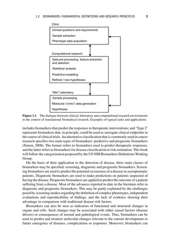 Bioinformatics and biomarker discovery