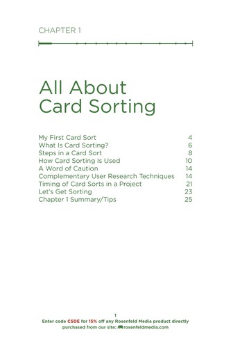 Card sorting