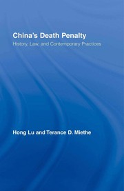 China's death penalty