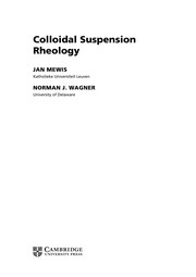 Colloidal suspension rheology