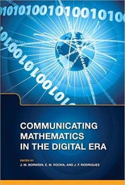 Communicating mathematics in the digital era