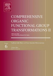Comprehensive organic functional group transformations II