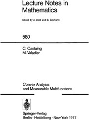 Convex analysis and measurable multifunctions