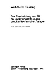 Die Abscheidung von Öl an Entlüftungsöffnungen drucklufttechnischer Anlagen