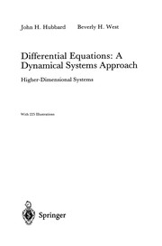Differential Equations: A Dynamical Systems Approach