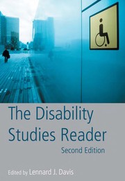 The disability studies reader