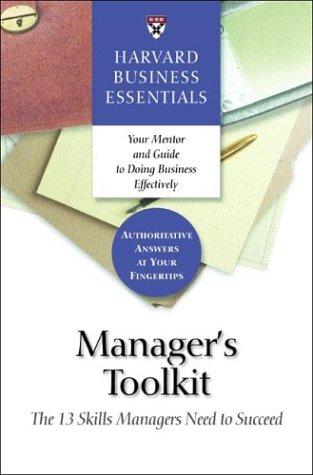 Manager's toolkit