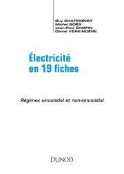 Électricité en 19 fiches