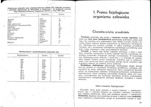 Fizjologia człowieka w zarysie