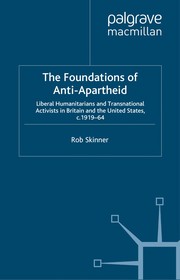 The foundations of anti-apartheid