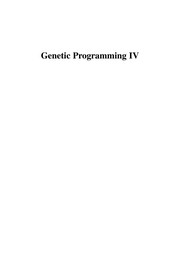 Genetic programming IV