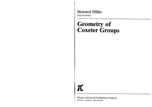 Geometry of Coxeter groups