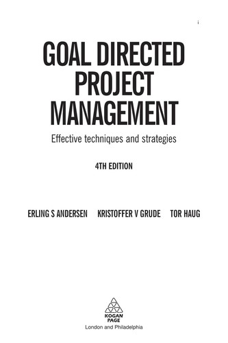 Goal directed project management