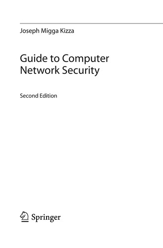 Guide to Computer Network Security