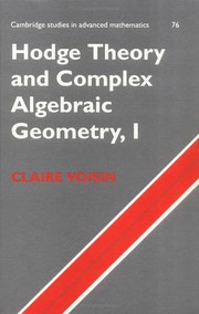Hodge theory and complex algebraic geometry