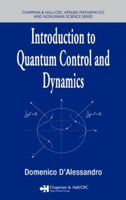 Introduction to quantum control and dynamics