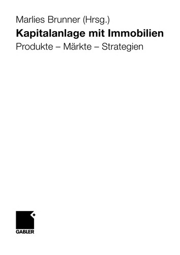 Kapitalanlagen mit Immobilien