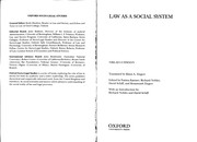 Law as a social system