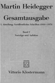 Vorträge und Aufsätze