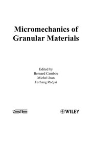Micromechanics of granular materials