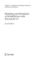 Modeling and simulation in Scilab/Scicos with ScicosLab 4.4