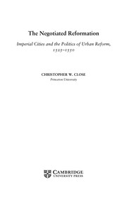 The negotiated Reformation