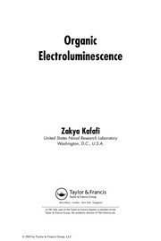 Organic electroluminescence