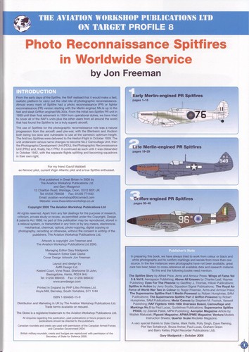 Photo reconnaissance Spitfires in worldwide service