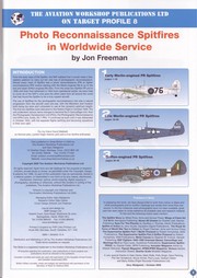 Photo reconnaissance Spitfires in worldwide service
