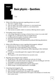 Physics MCQs for the Part 1 FRCR